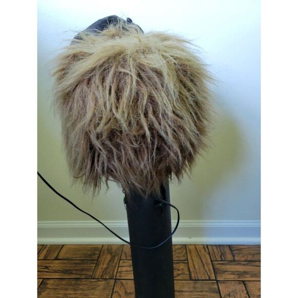 Rotating mad scientist vintage handmade Halloween prop rat - Picture 4 of 9